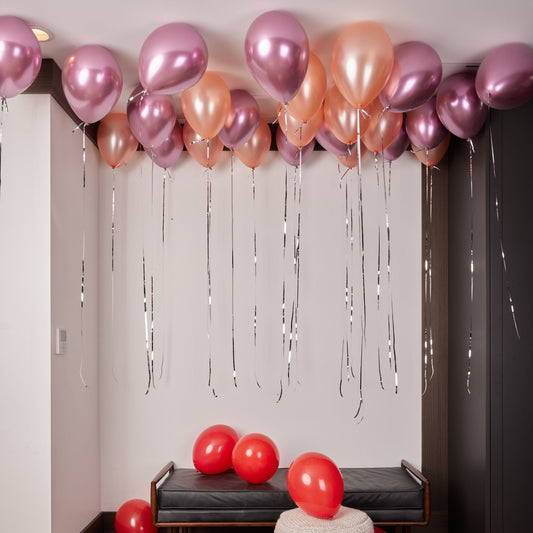 New York Helium Filled Ceiling Balloons Set