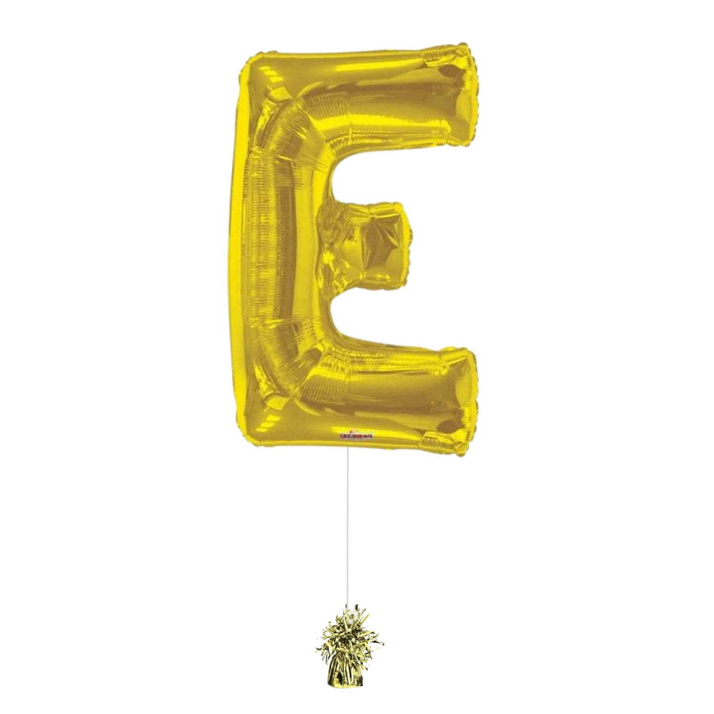 34" Gold Letter E (Helium Filled)