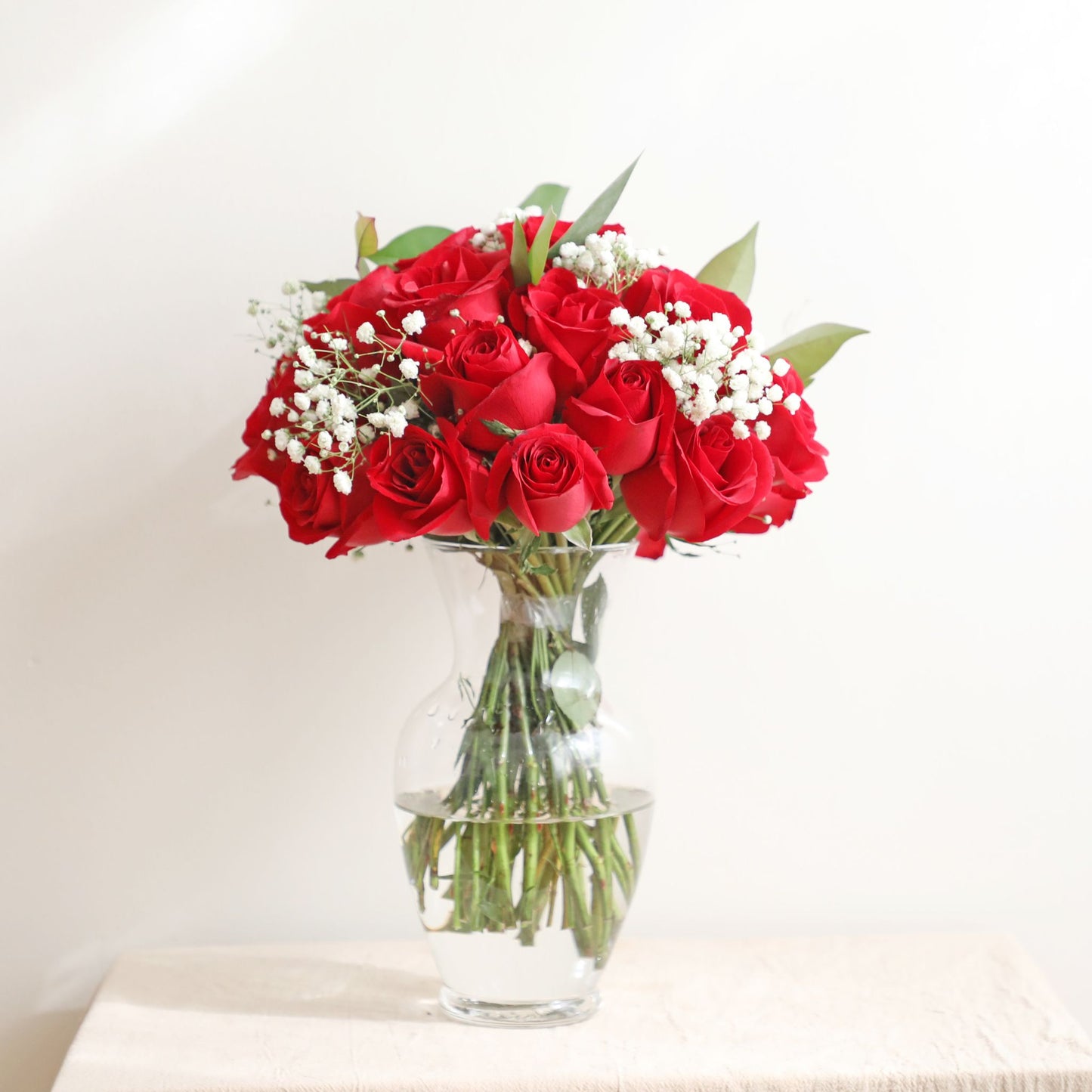 WOW 25 Red Surprise Love Flower Bouquet