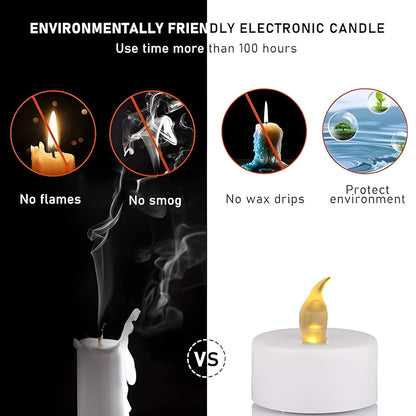Flameless LED Tea Light Candles