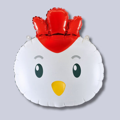 22 Inch Chicken Foil Balloon Helium Filled Quality