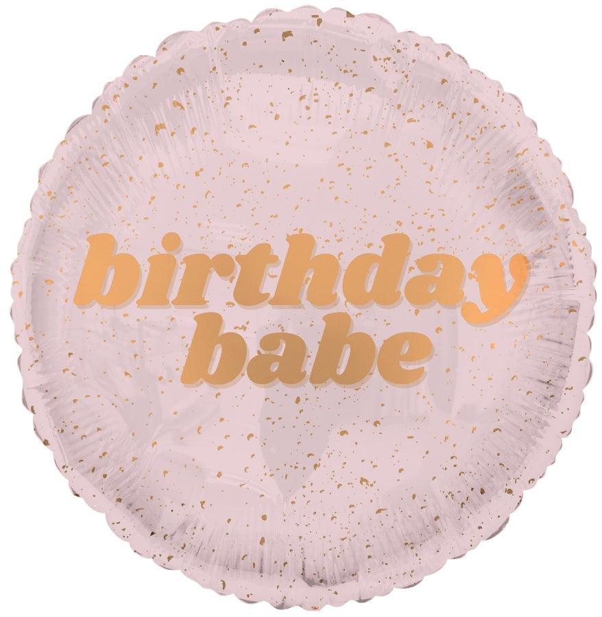 18" Birthday Babe Balloon - ONE UP BALLOONS