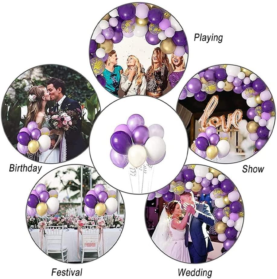Purple Sugar Balloon Garland Kit - ONE UP BALLOONS