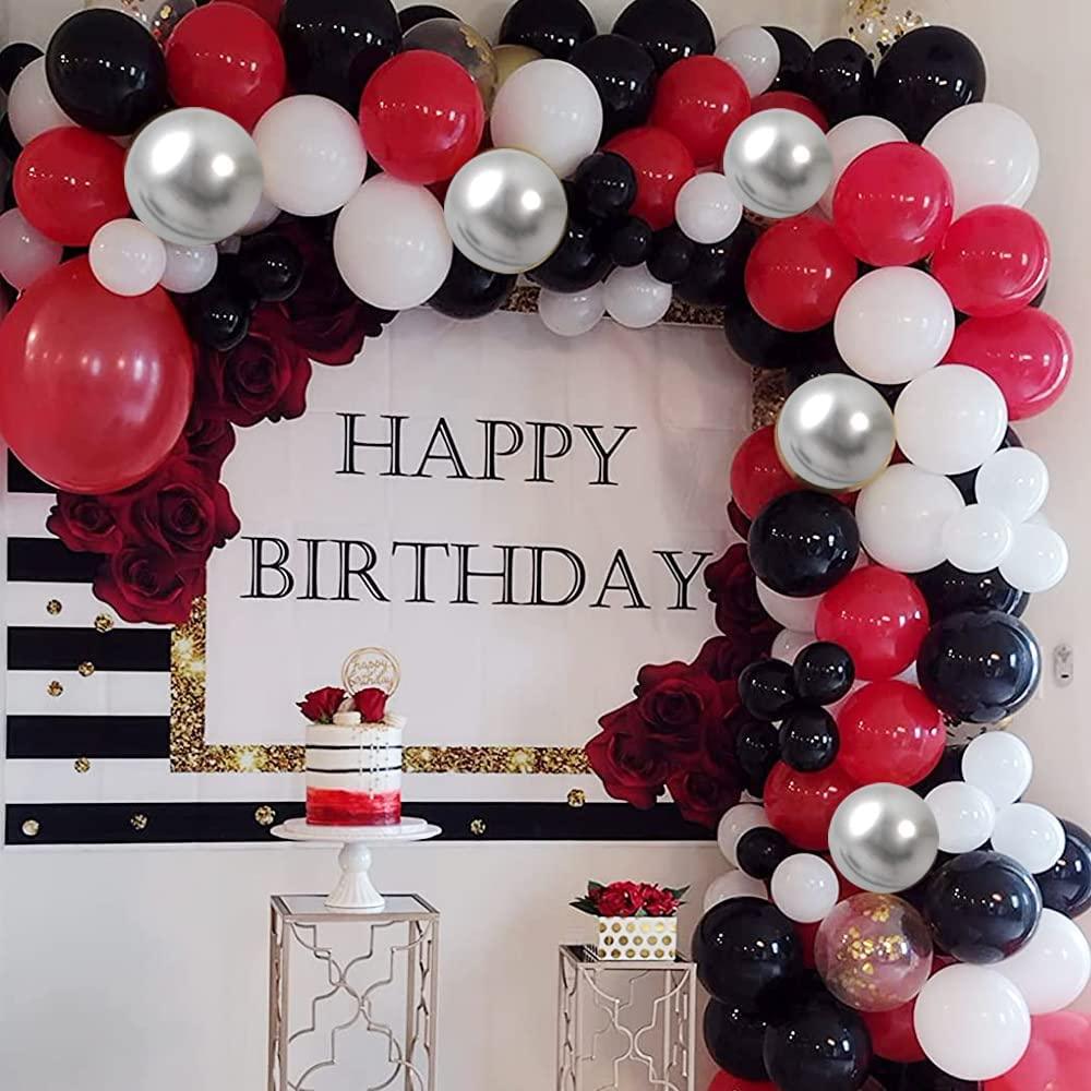 Hot Red Balloon Garland Kit - ONE UP BALLOONS