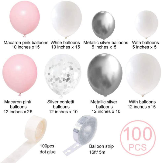 Pink Garden Balloon Garland Kit - ONE UP BALLOONS