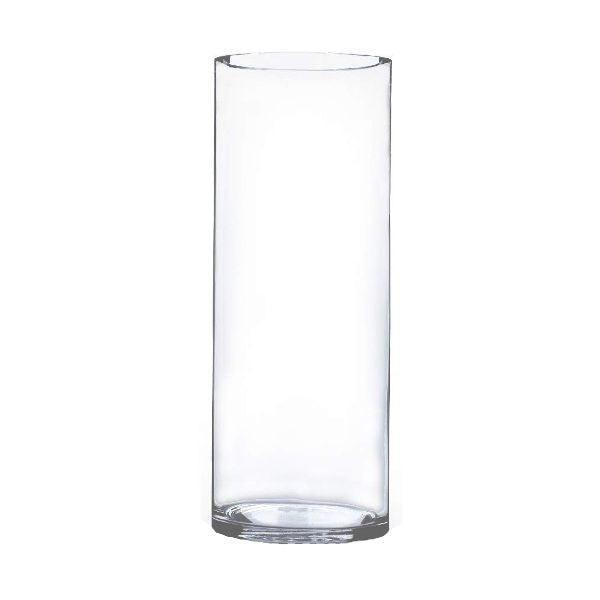12″ X 4″OP CLEAR CYLINDER VASE - ONE UP BALLOONS