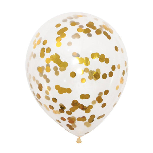 Gold Confetti - ONE UP BALLOONS