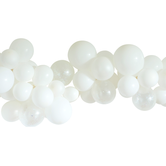 Let It Snow Balloon Garland - ONE UP BALLOONS