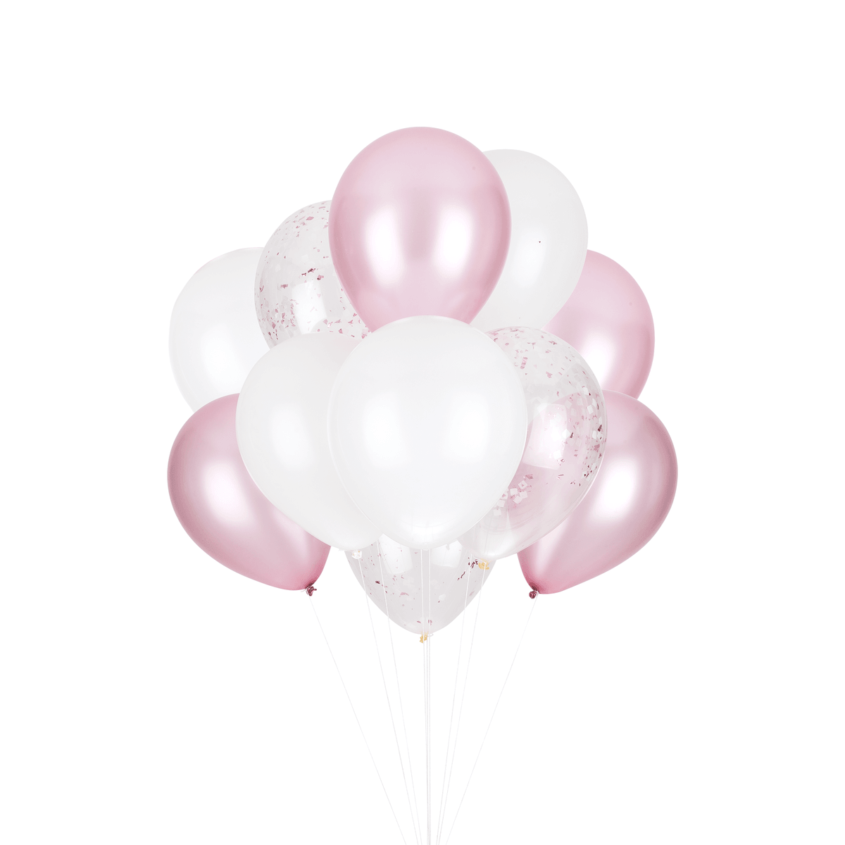 Rose Gold Classic Balloon Bouquet - ONE UP BALLOONS