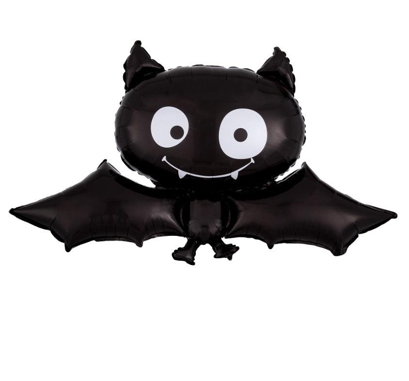 41" Black Bat Halloween Balloon - ONE UP BALLOONS