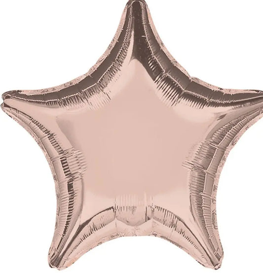 20" Rose Gold Foil Star - ONE UP BALLOONS