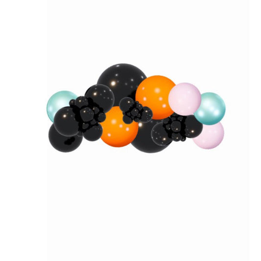 HALLOWEEN THEME - Grab & Go BALLOON GARLAND - 3FT - ONE UP BALLOONS