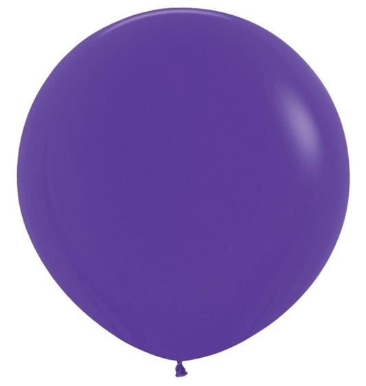 36” purple jumbo latex balloon - ONE UP BALLOONS
