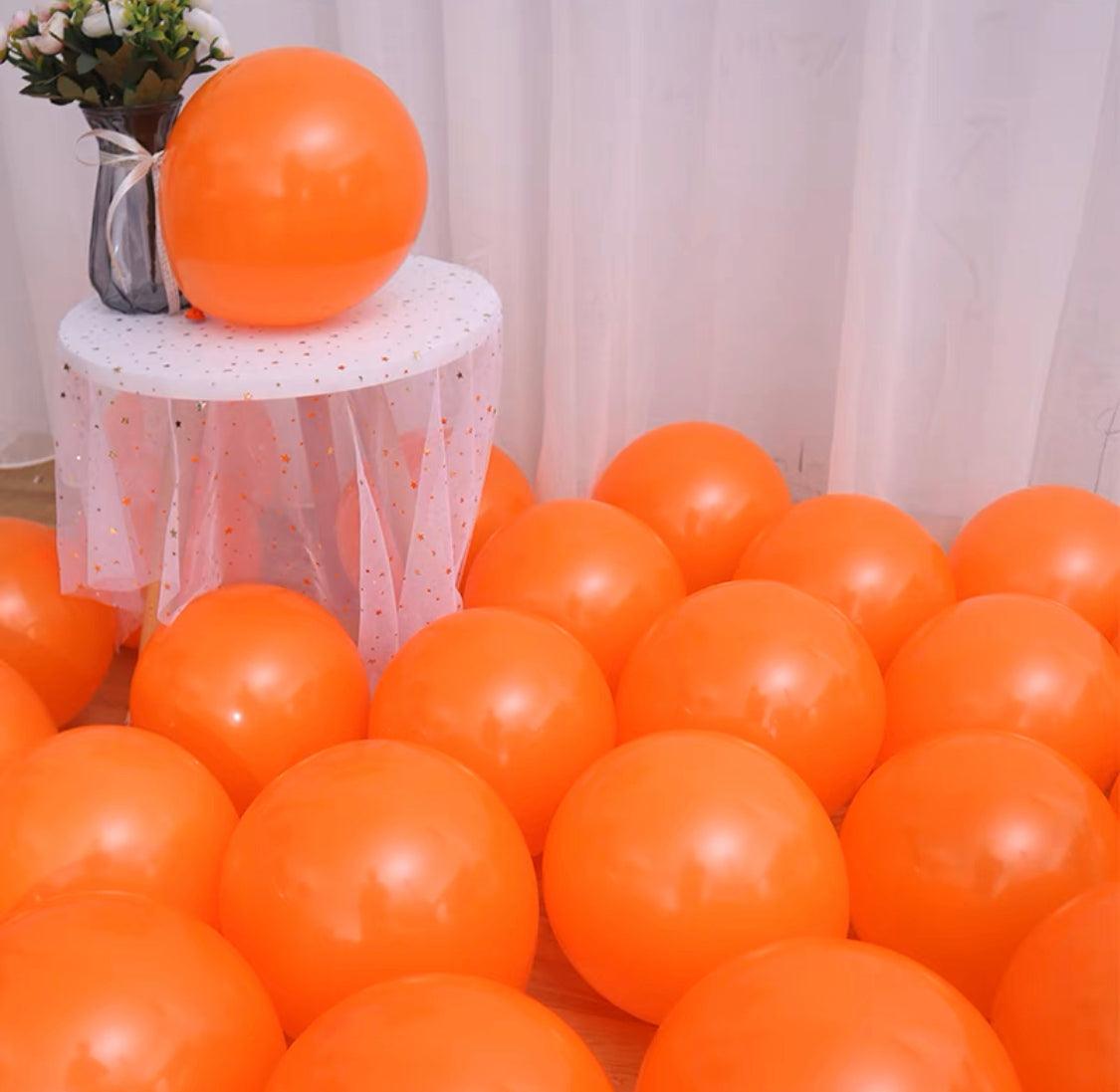 Global Shipping (50 pack) 11 inch Orange Balloons high quality (Balloons only) - ONE UP BALLOONS