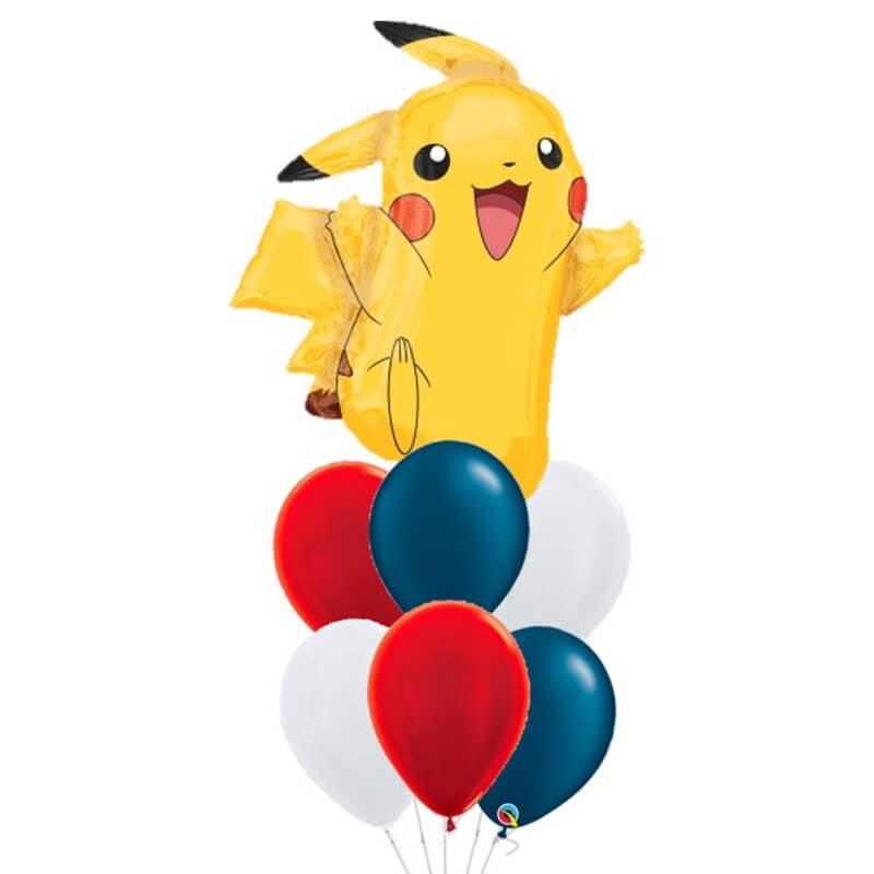 Pikachu Party Bouquet - ONE UP BALLOONS