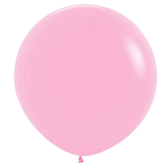 36” pink jumbo latex balloon - ONE UP BALLOONS