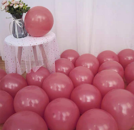 Global Shipping (50 pack) 11 inch Rosewood Balloons high quality (Balloons only) - ONE UP BALLOONS