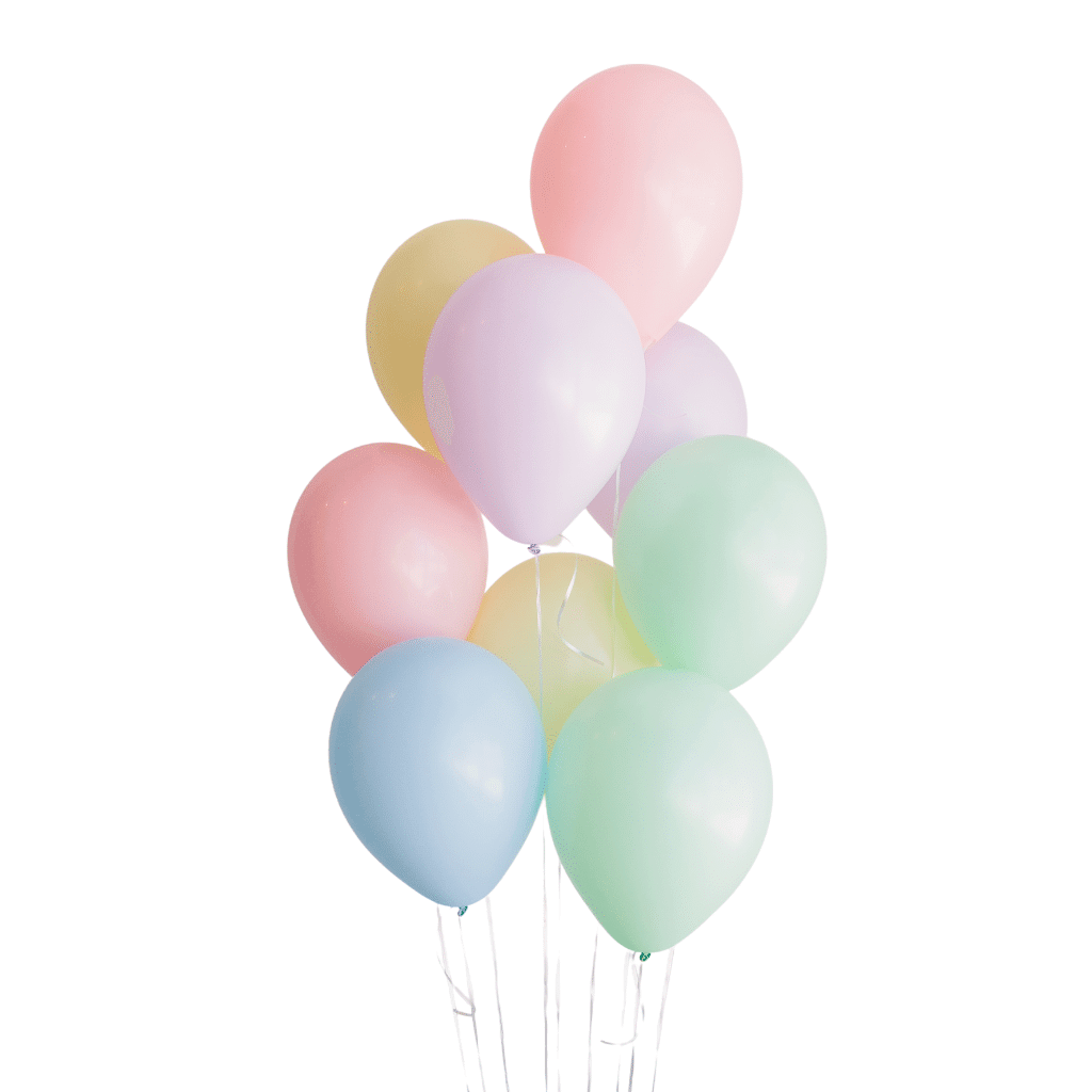 Pastel Party Rainbow - ONE UP BALLOONS