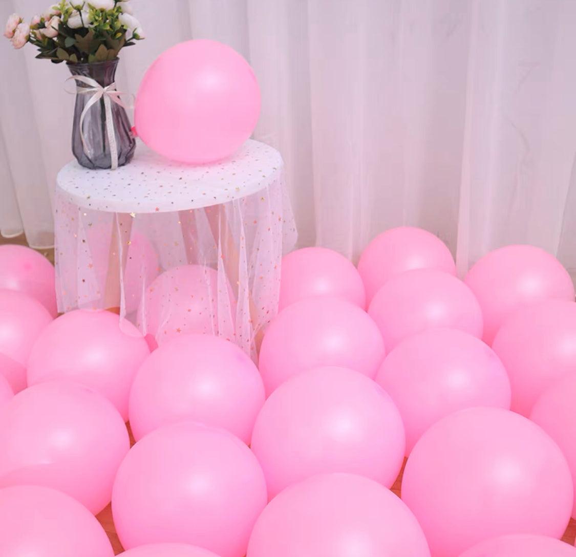 Global Shipping (50 pack) 11 inch Baby Pink Balloons high quality (Balloons only) - ONE UP BALLOONS
