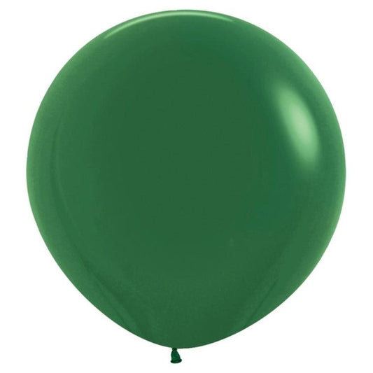 36” Forest Green latex balloon for all party occasions celebration - ONE UP BALLOONS