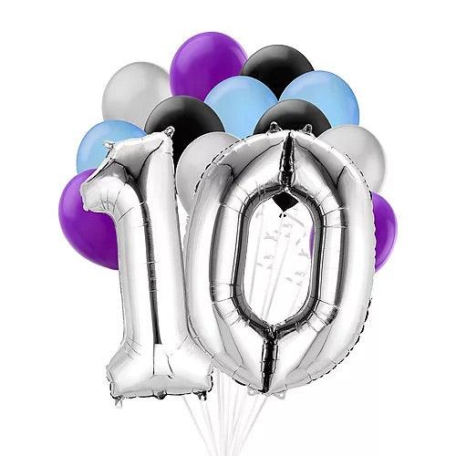 Pick Your Age - Purple Elegant - ONE UP BALLOONS