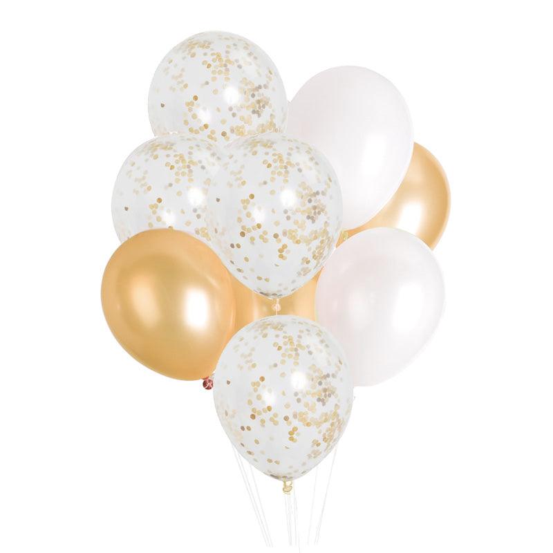 Gold Party Fun - ONE UP BALLOONS