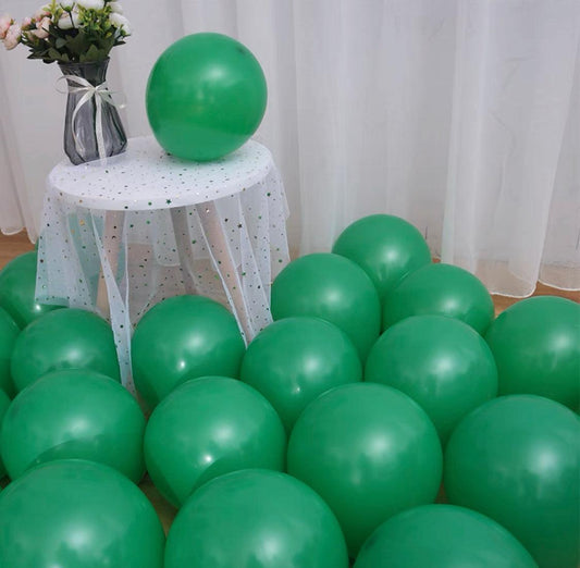 Global Shipping (50 pack) 11 inch Green Balloons high quality (Balloons only) - ONE UP BALLOONS