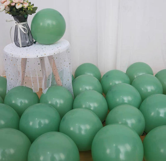 Global Shipping (50 pack) 11 inch Sage Green Balloons (Balloons only) - ONE UP BALLOONS