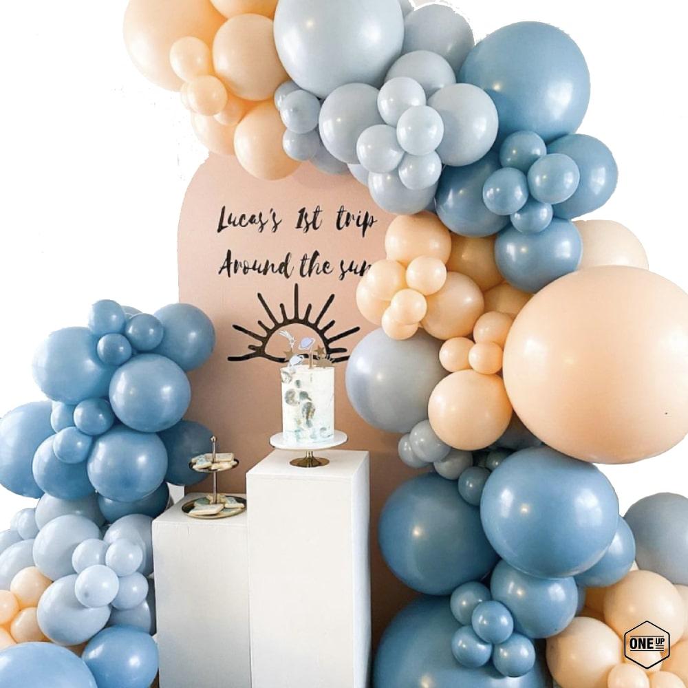 Birthday Baby Shower Wedding Proposal Elegant Single Panel Balloon Wow - ONE UP BALLOONS